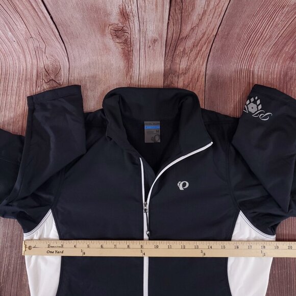 NWT Pearl Izumi Womens Size Medium Select Thermal Barrier Jacket Black White - Picture 15 of 16